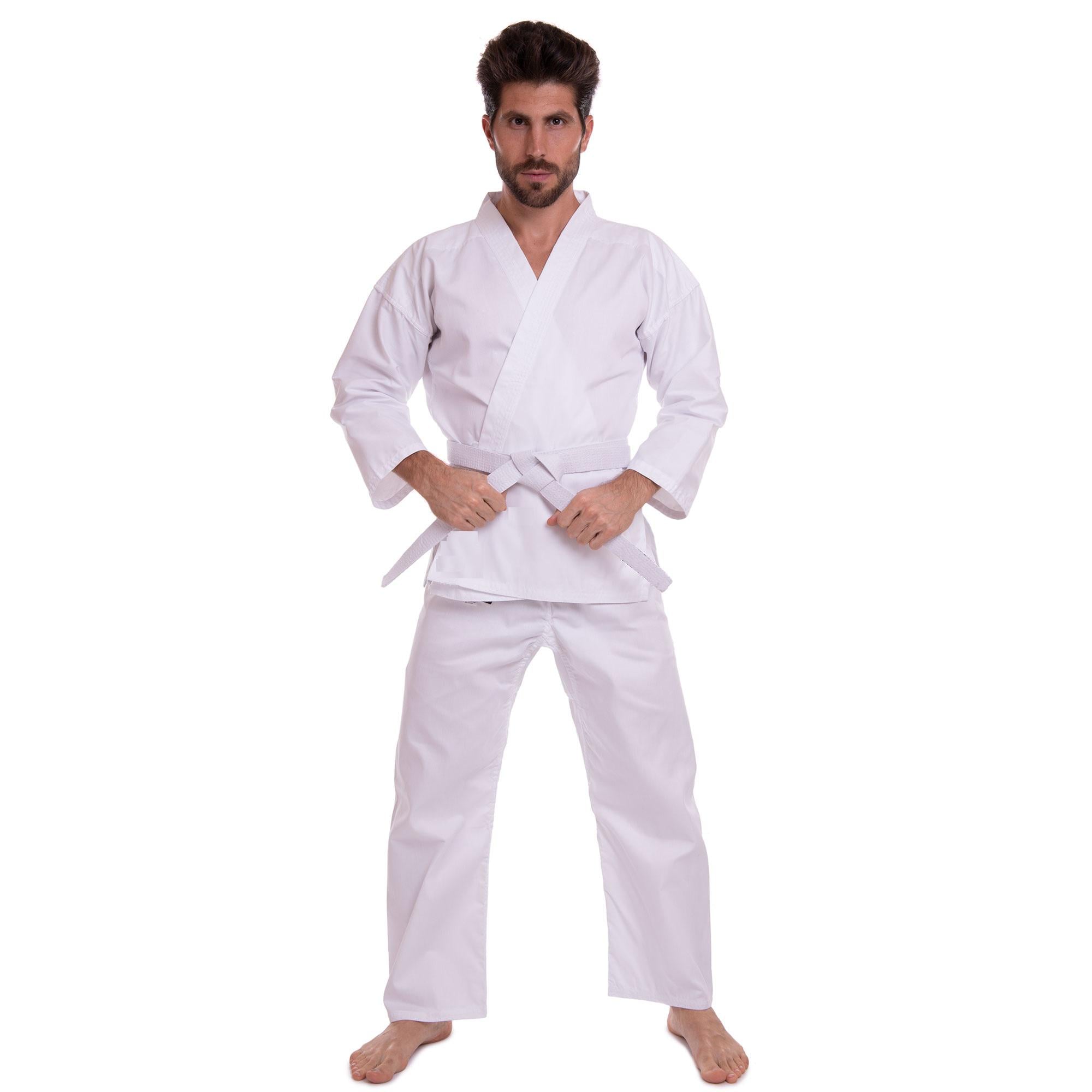 Кимоно каратэ FISTRAGE VL-8190 р. 5/180 см Белый (6936116105675)