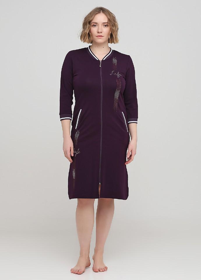 Халат Wild Love L Бордовый (82399)