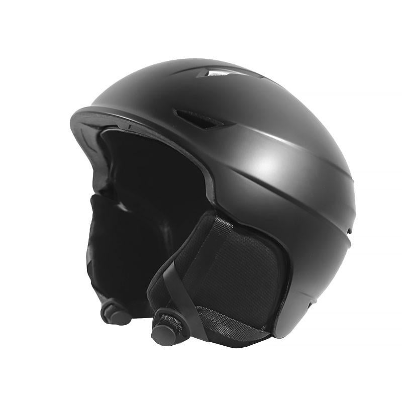 Защитный горнолыжный шлем Helmet 001 Black для катания на лыжах сноуборде - фото 1