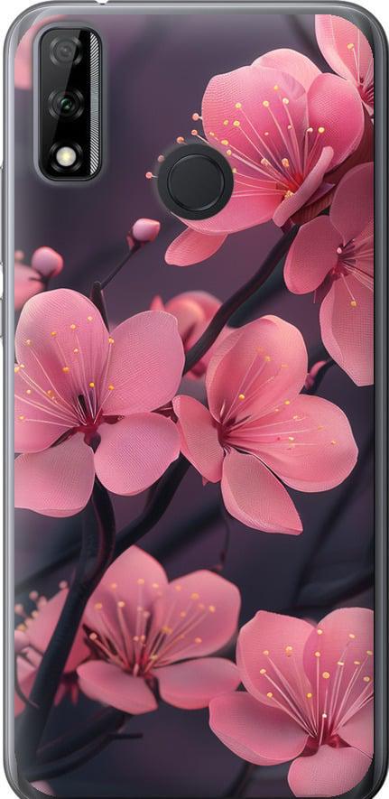 Чехол на Huawei P Smart 2020 Пурпурная сакура (6075u-2060-42517)