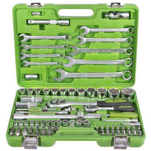 Набір інструментів Alloid універсальний 82 пр. 1/4-1/2" (26034613)