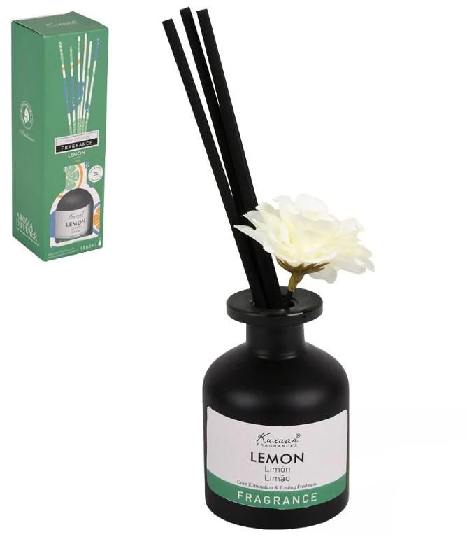 Аромадіфузор з паличками Lemon 80 мл (R35155-6)