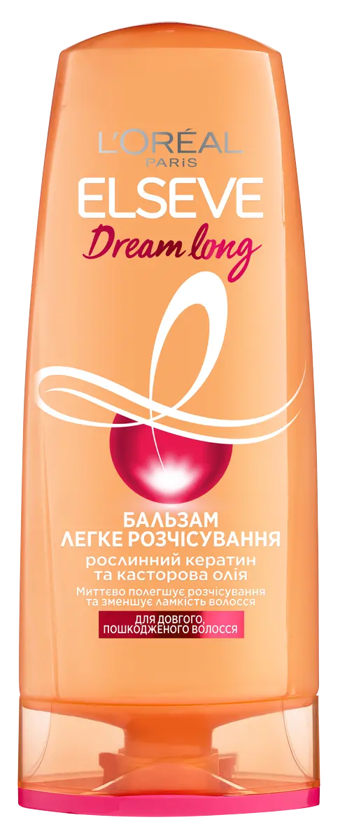 Бальзам L'Oreal Paris Elseve Dream Long Легке розчісування для довгого і пошкодженого волосся 200 мл (759569)