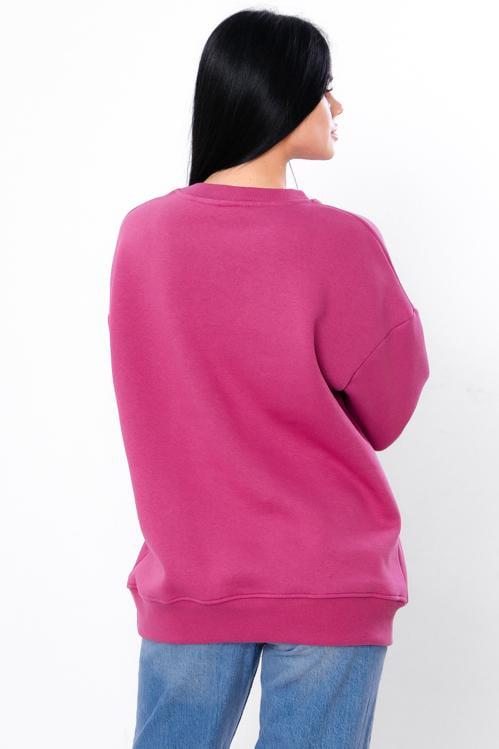 Світшот жіночий M Фіолетовий (195205) - фото 3 Світшот жіночий M Фіолетовий (195205) - фото 3