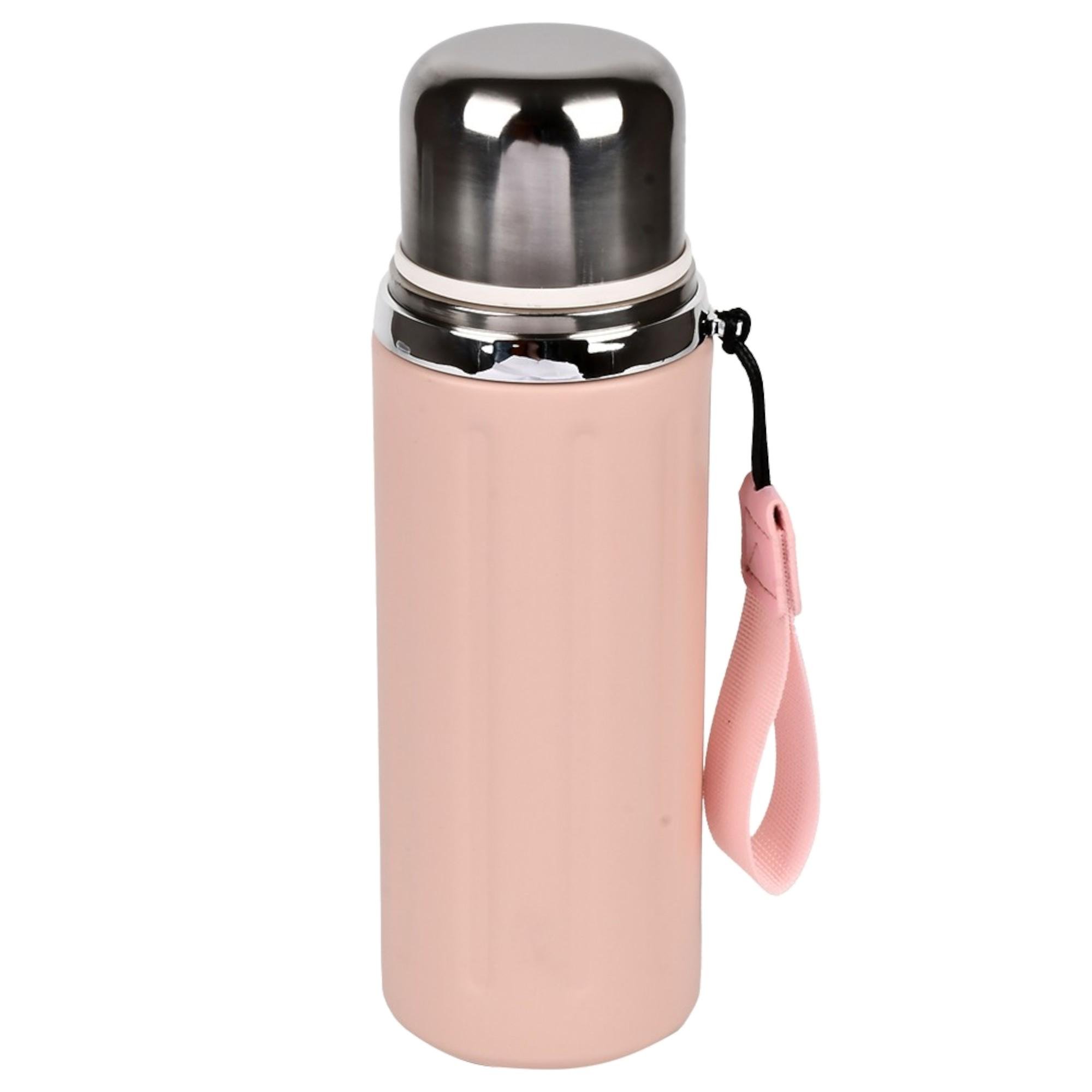 Термос с чашкой Stenson MT-5349 800 мл Розовый (27918121) - фото 1 Термос с чашкой Stenson MT-5349 800 мл Розовый (27918121) - фото 1