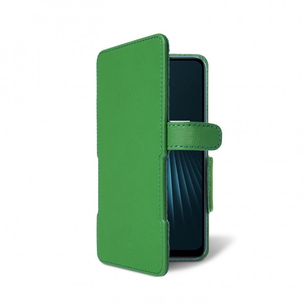 Чехол книжка Stenk Prime для Realme 5i Зеленый (66742)