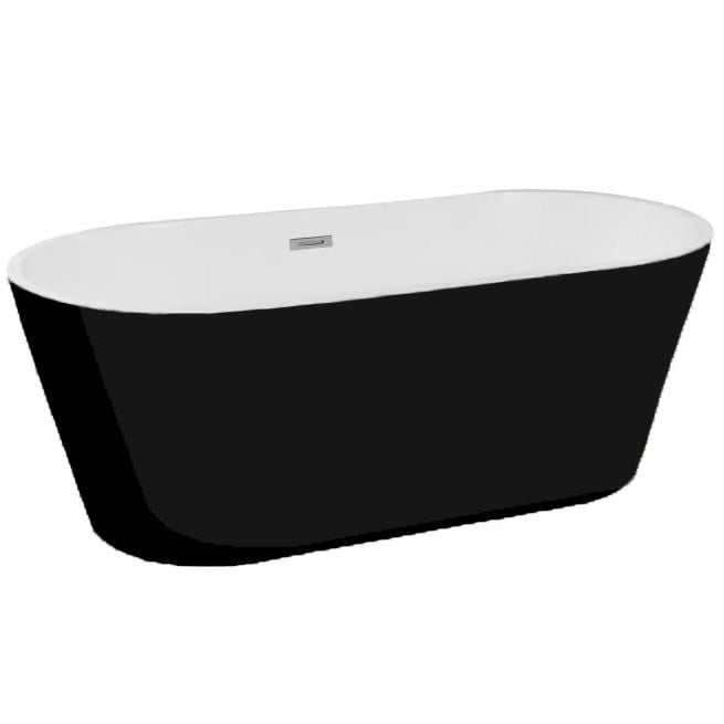Ванна отдельностоящая Filicia Black 168х80х58 см (29913890) Ванна отдельностоящая Filicia Black 168х80х58 см (29913890)