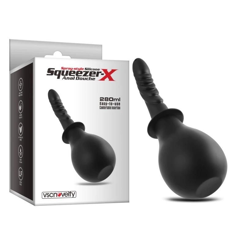 Анальный душ Squeezer-X Spray Style Silicone Anal Douche 280 мл (1000063397)