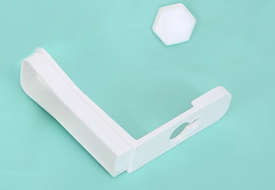 Тримач для простирадла низький з білим затиском 9,5 см (K7-14-1487-НБ)