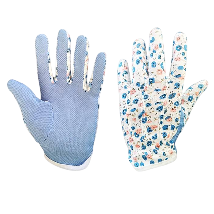 Перчатки садовые женские с точечным ПВХ покрытием 20 пар (9224)