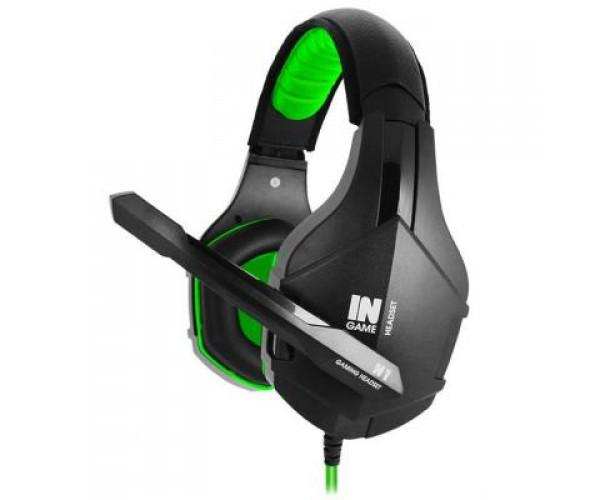 Наушники Gemix N1 Gaming Black/Green (56817)