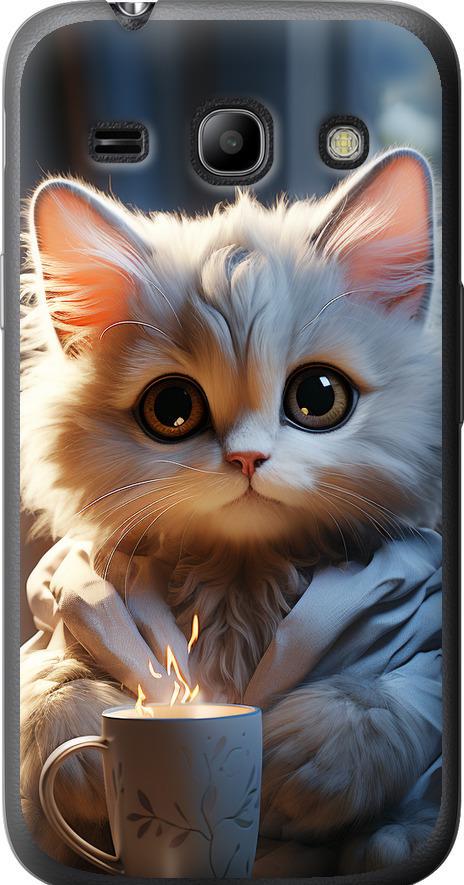 Чехол на Samsung Galaxy Star Advance G350E White cat (5646u-210-42517) Чехол на Samsung Galaxy Star Advance G350E White cat (5646u-210-42517)