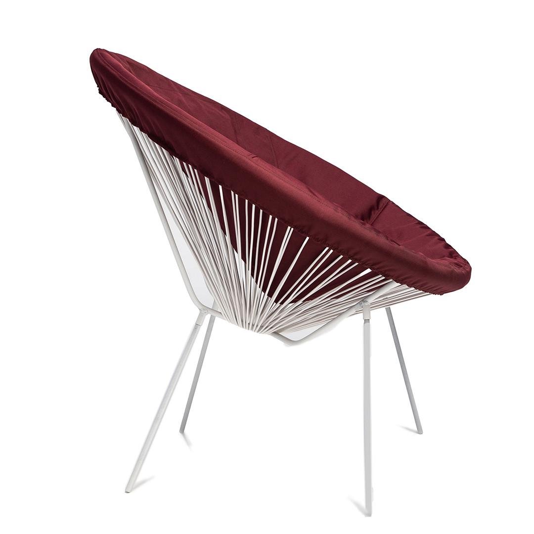 Крісло-стілець садовий з подушкою-чохлом Acapulco зі штучного ротанга до 120 кг Бордовий (2675155566) - фото 5 Крісло-стілець садовий з подушкою-чохлом Acapulco зі штучного ротанга до 120 кг Бордовий (2675155566) - фото 5