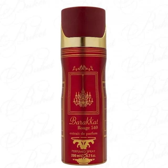 Дезодорант Fragrance World Barakkat Rouge 540 Extrait 200 мл