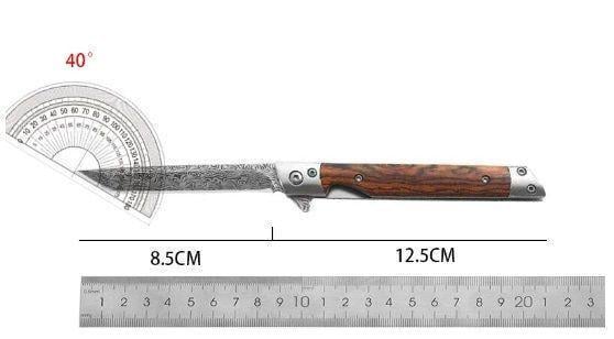 Ніж складаний Aiboduo M390 A1021 з дерев'яною рукояткою (23116) - фото 2 Ніж складаний Aiboduo M390 A1021 з дерев'яною рукояткою (23116) - фото 2