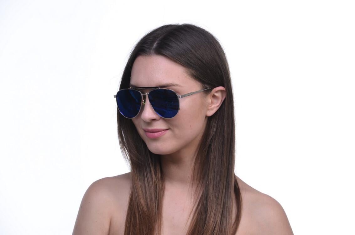 Очки женские солнцезащитные SunGlasses 8229blue (o4ki-10246) - фото 5