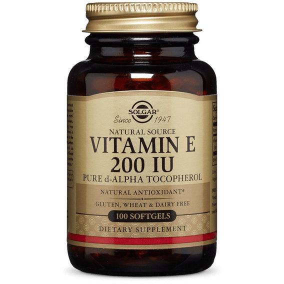 ᐉ Витамин Е 200 IU Mixed Tocopherols 100 мягких таблеток (00000033615)
