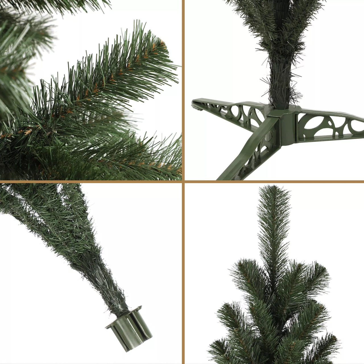 Искусственная ель Guia 220 см пышная Зеленый (21684421) - фото 3