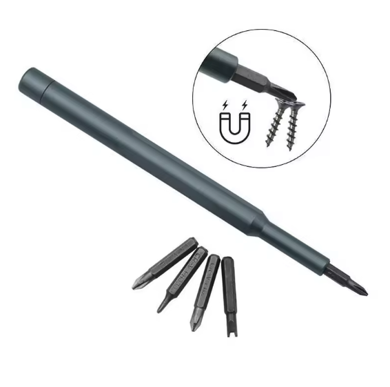 Отвертка с набором магнитных бит с чехлом 63в1 (2201473962) - фото 5