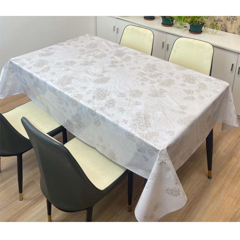 Клейонка тканинна Stenson MA-5450 з 3D малюнком 1,4х20 м Білий (28746106)