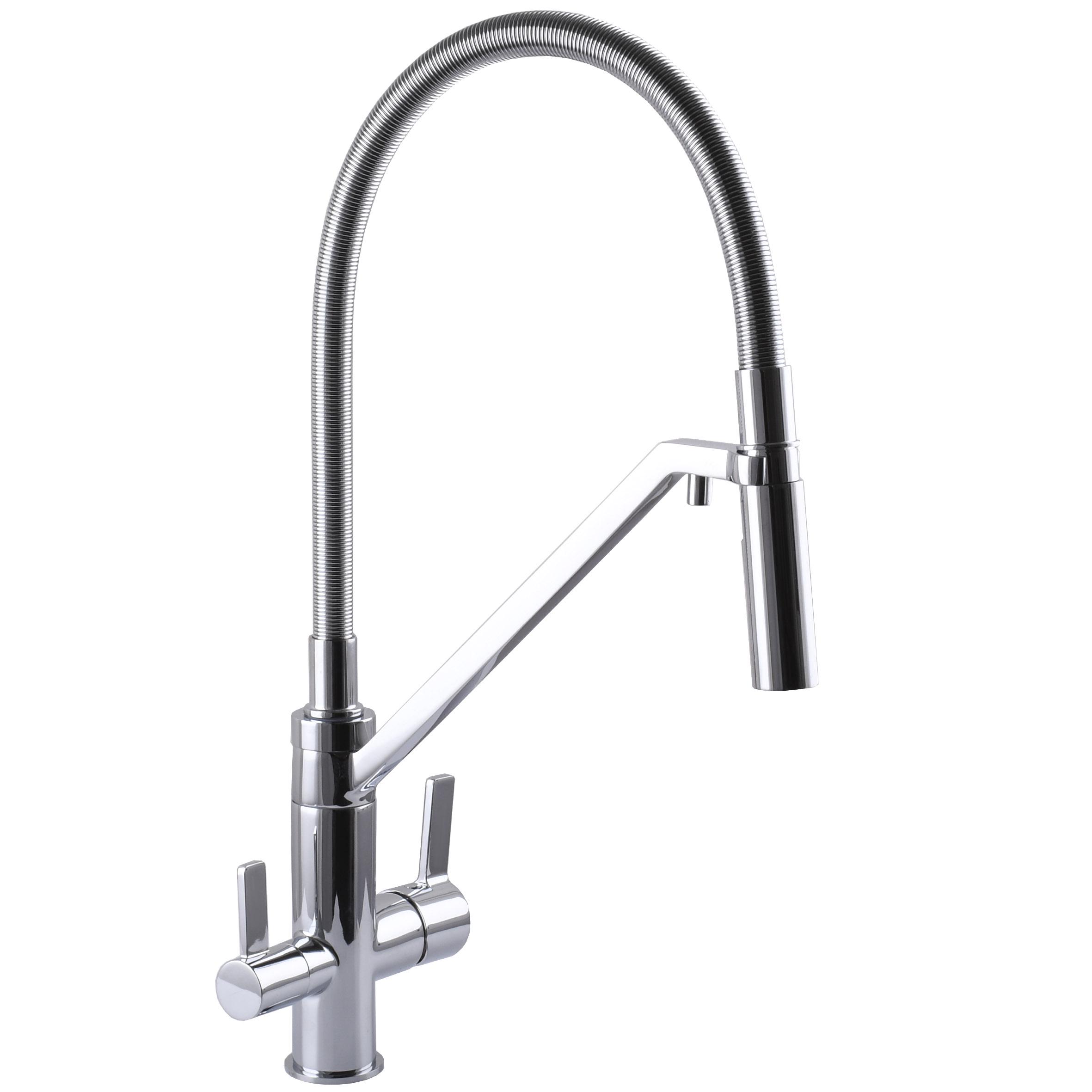 Смеситель для кухни на пружине TOPAZ ZARA-TZ 8812-H24