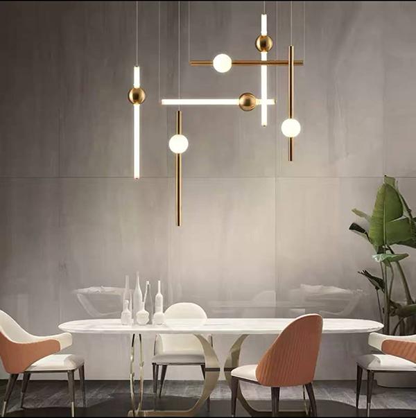 Підвіс LED ELEMENTS GOLD/WHITE L60/W10 (4) - фото 2