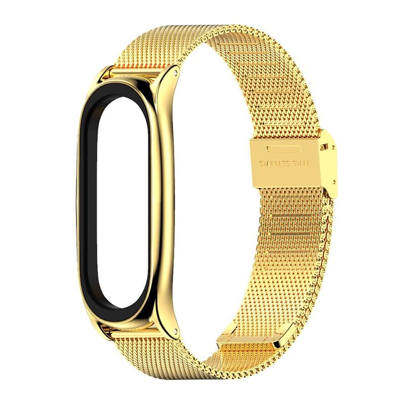 Ремешок Milano Jobs для Xiaomi Mi Band 6/5/4/3 Золотой