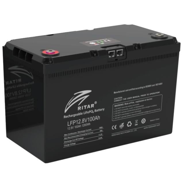 Батарея акумуляторна з bluetooth Ritar LFP12.8V100AHG24