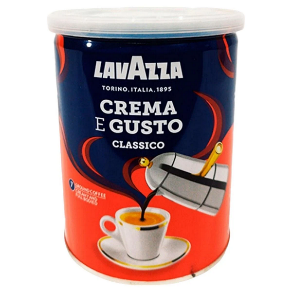 Кофе молотый Lavazza Crema E Gusto ж/б 250 г