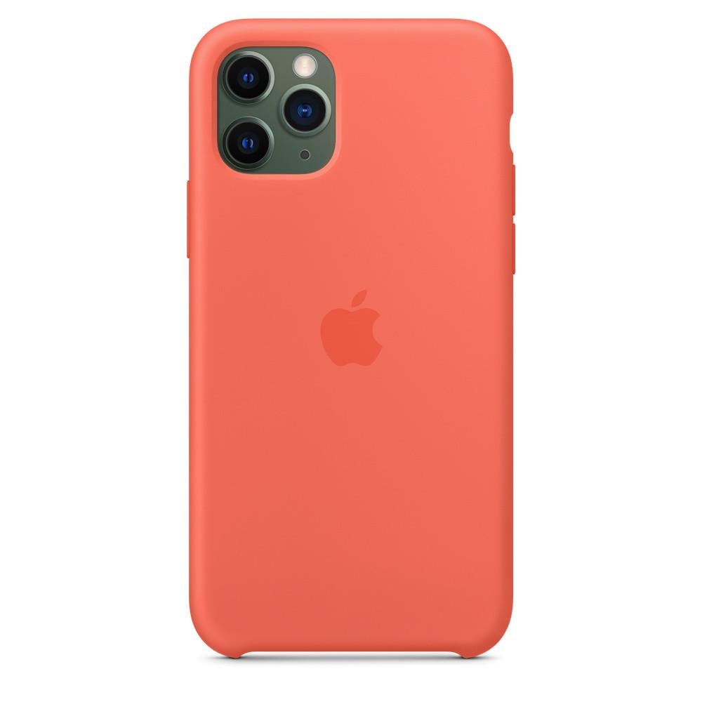 Силіконовий чохол-накладка Apple Silicone Case for iPhone 11 Pro, Clementine (MWYQ2) - фото 3