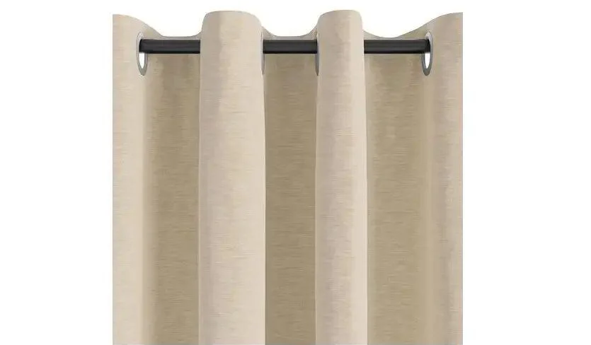 Занавеска из полиэстера 1х140x300 см Песочный