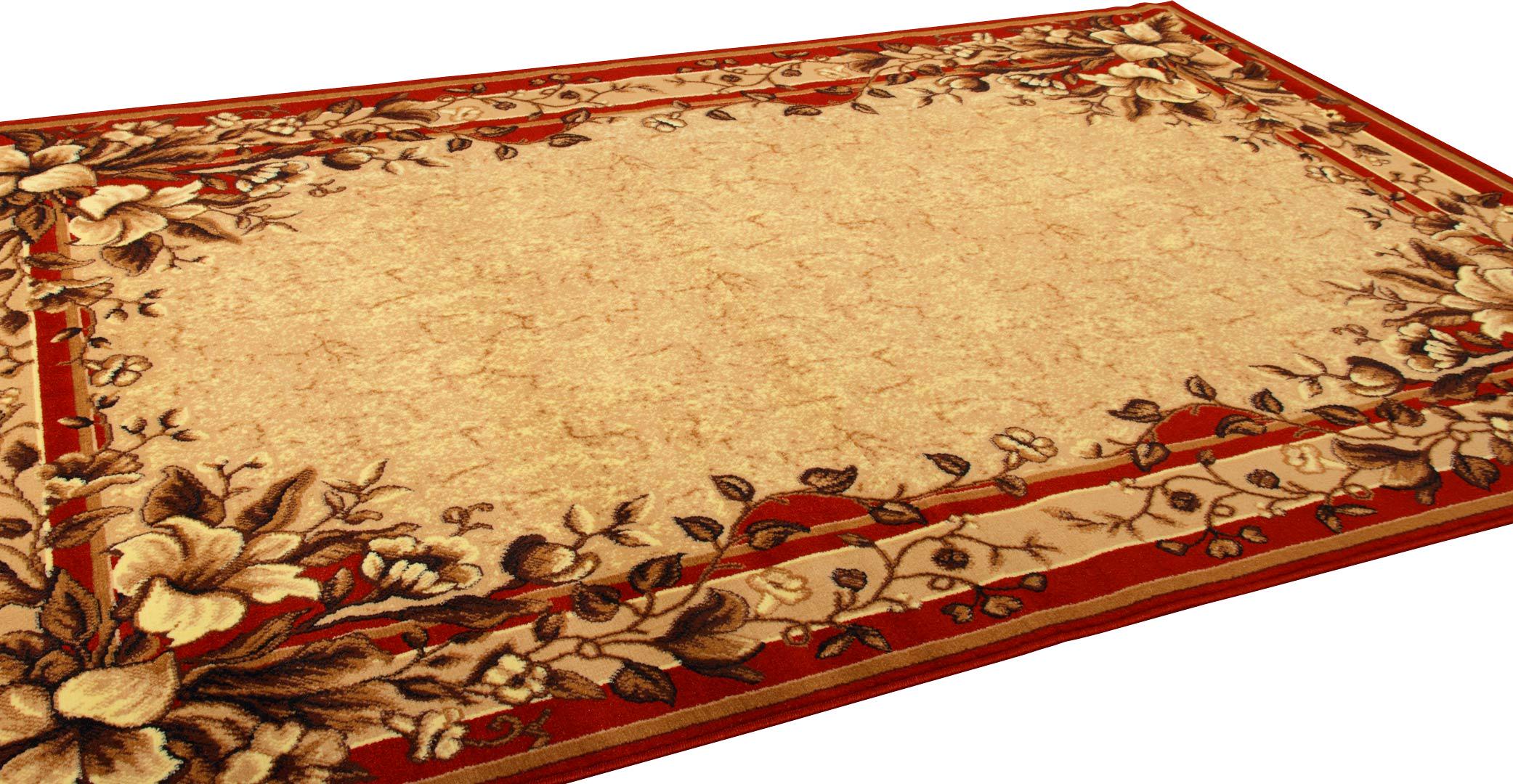 Килим Karat Gold 392/22 2x3 м прямокутний Червоний/Бежевий (00-00007290) - фото 6