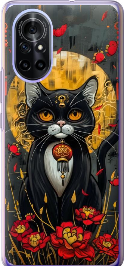 Чехол на Huawei Nova 8 China Cat (6134u-2245-42517) Чехол на Huawei Nova 8 China Cat (6134u-2245-42517)