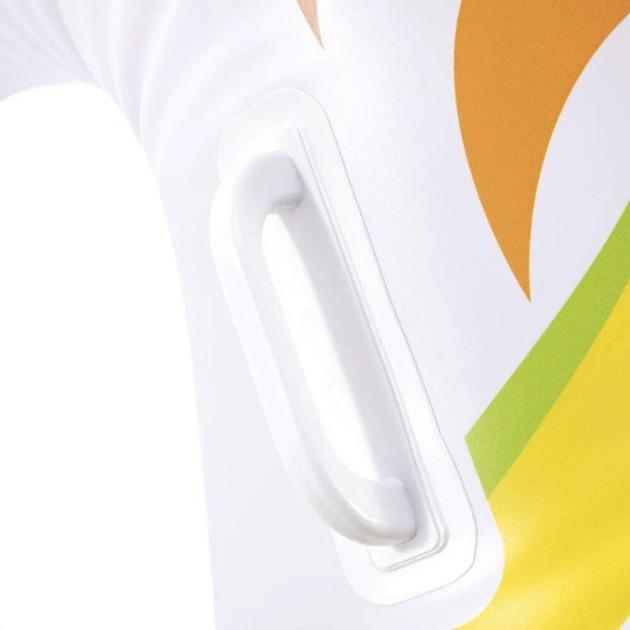 Надувний круг-пліт з ручками дитячий Intex 57552 Єдиноріг 163х86 см - фото 3