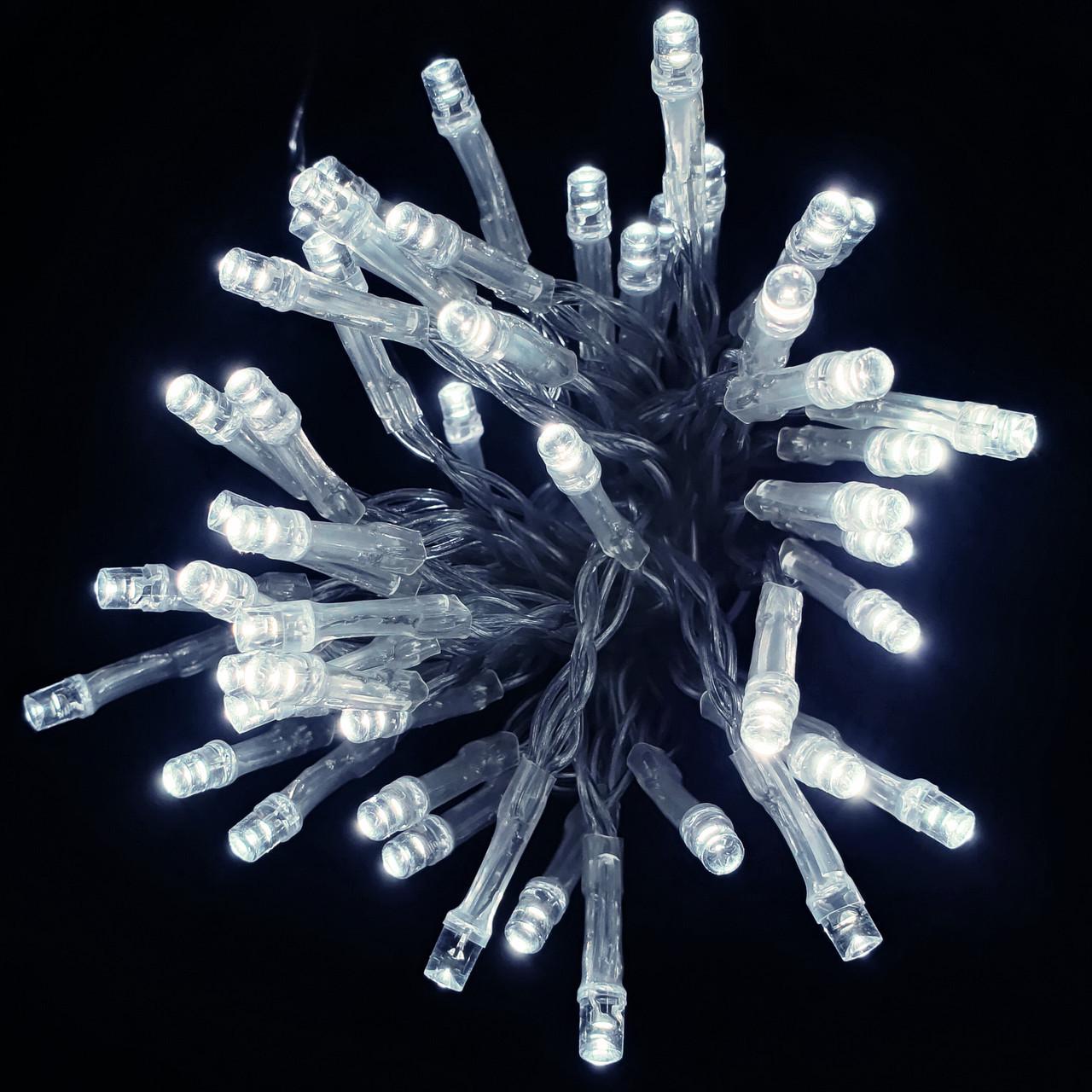 Гирлянда-нить диодная Классическая USB 50LED на батарейках 5 м Белый (7G-F-7796) - фото 3 Гирлянда-нить диодная Классическая USB 50LED на батарейках 5 м Белый (7G-F-7796) - фото 3