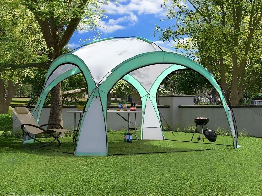 Павильон-шатер садовый MultiGarden Oskar и сумка 3,5х3,5 м Green (36263498)