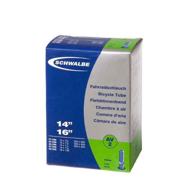 Камера для велосипеда Schwalbe AV2 IB AGV 14"/32/44x288/305 AV 40 мм (TUB-79-02)