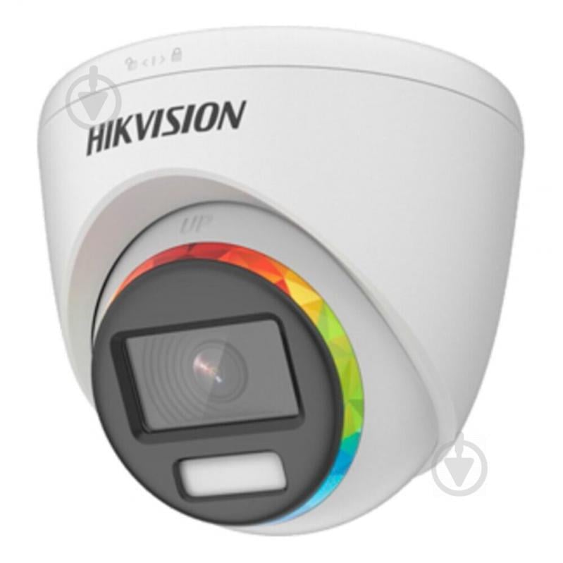 HD-TVI видеокамера 2 Мп Hikvision DS-2CE72DF8T-F (2.8 мм) ColorVu для системы видеонаблюдения