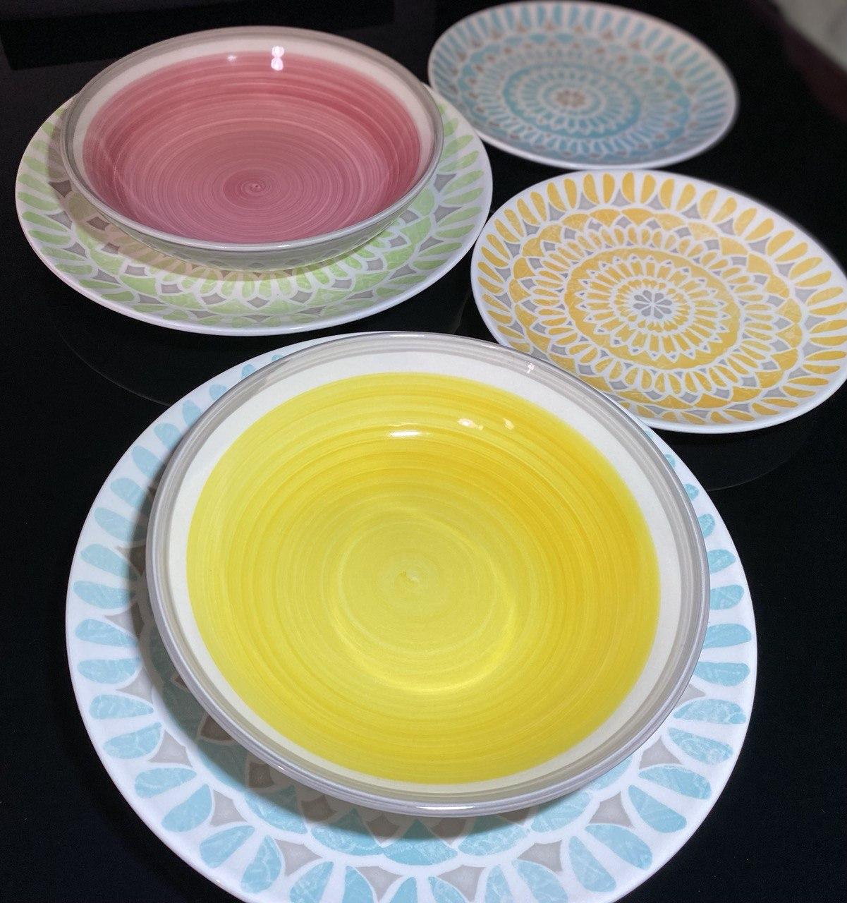 Обеденный сервиз Tognana Louise Capetown 18 пр. (LC17018М064) - фото 2