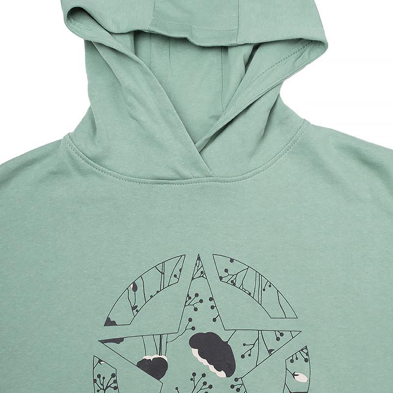 Худи женское JEEP HOODED CROPPED SWEATSHIRT STAR Botanical Print XL Хаки (O102607-E854 XL) - фото 3 Худи женское JEEP HOODED CROPPED SWEATSHIRT STAR Botanical Print XL Хаки (O102607-E854 XL) - фото 3