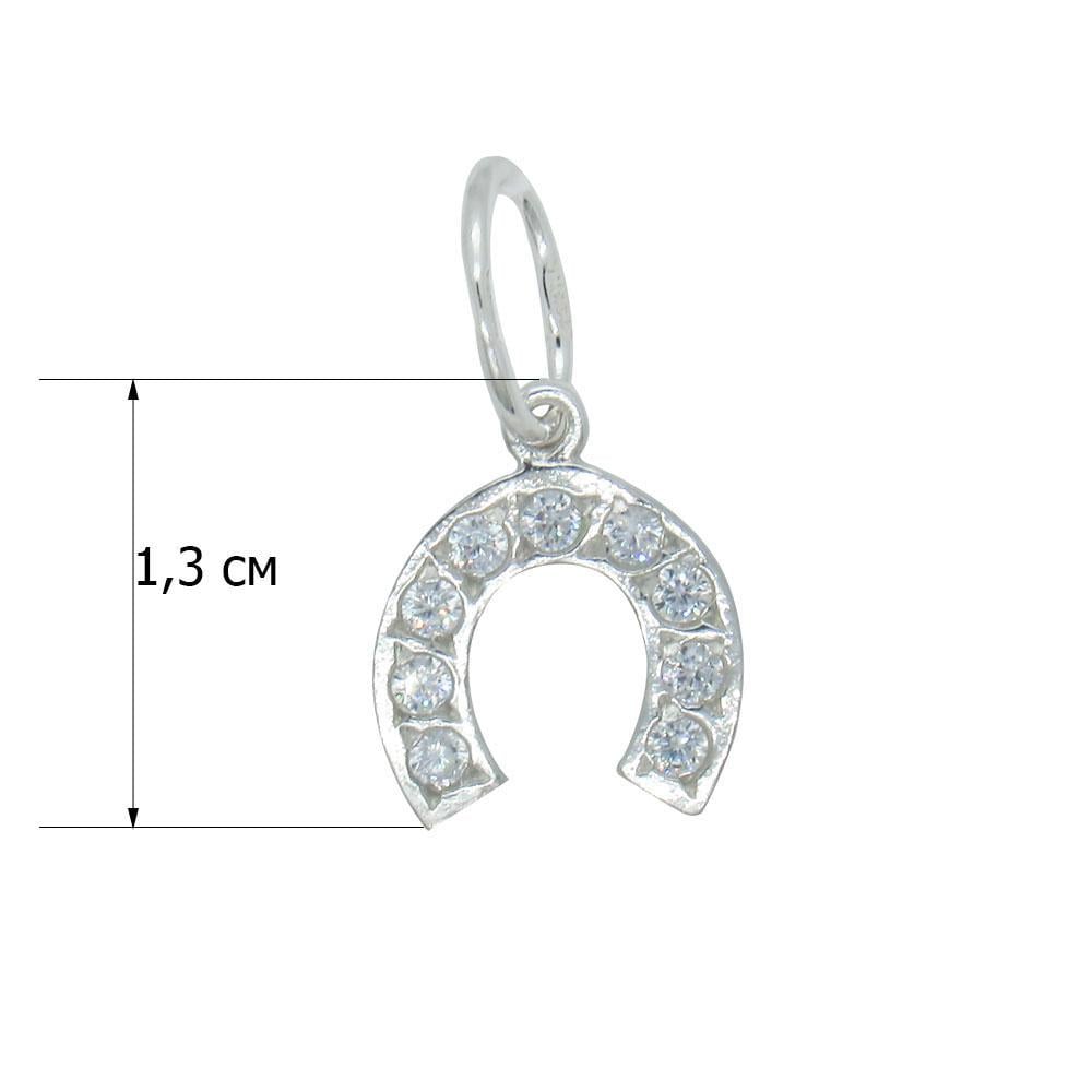 Срібний підвіс Підкова (1133892822) - фото 2 Срібний підвіс Підкова (1133892822) - фото 2