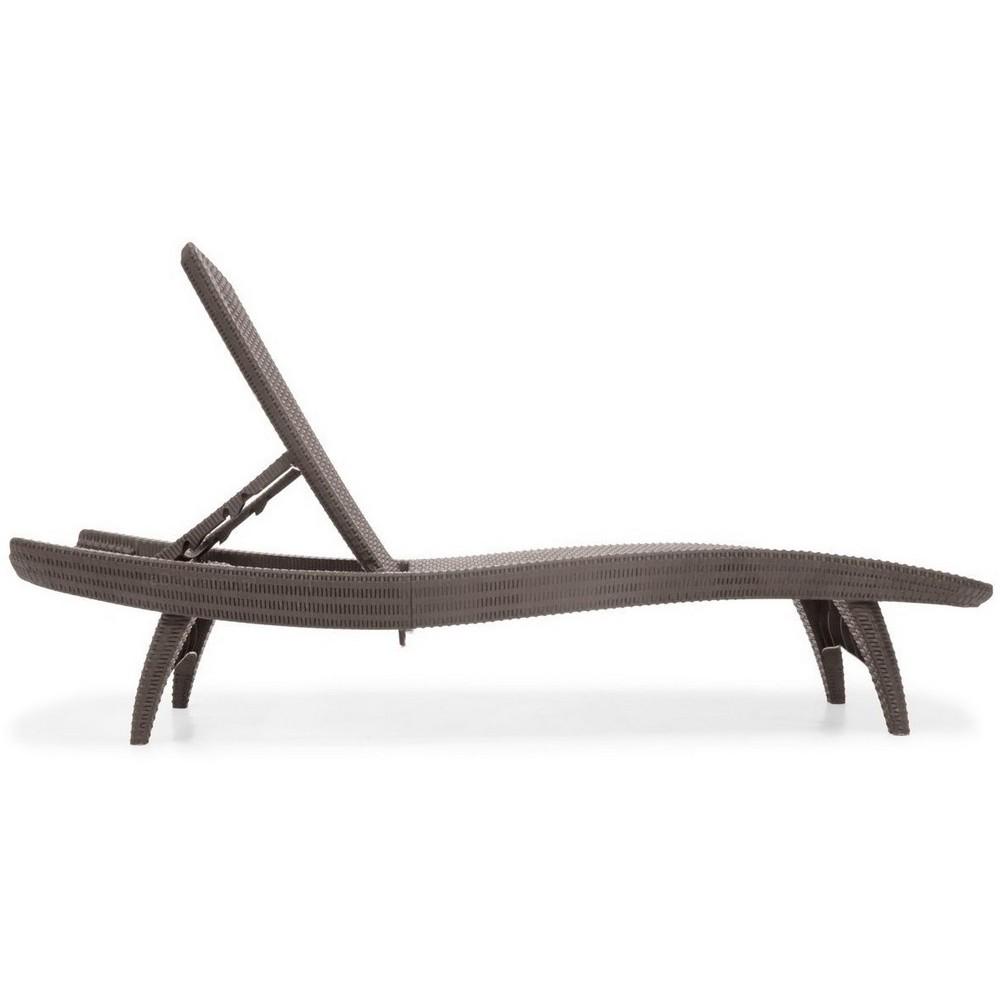 Шезлонг Keter Pacific Капучино (230673) - фото 4 Шезлонг Keter Pacific Капучино (230673) - фото 4