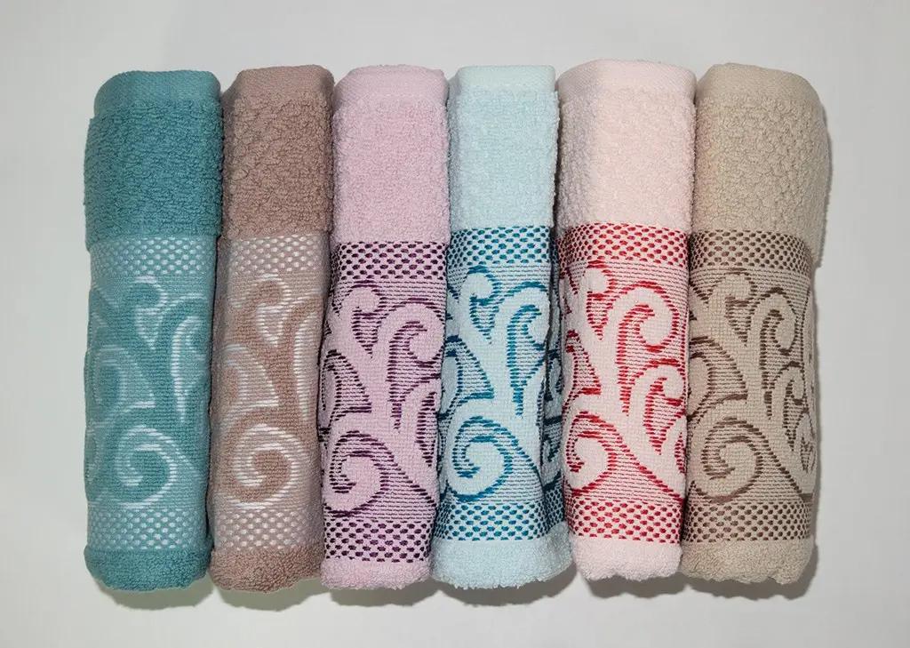 Набор полотенец Cestepe Cotton Delux жаккард Essen 70х140 см 6 шт. (10738341)