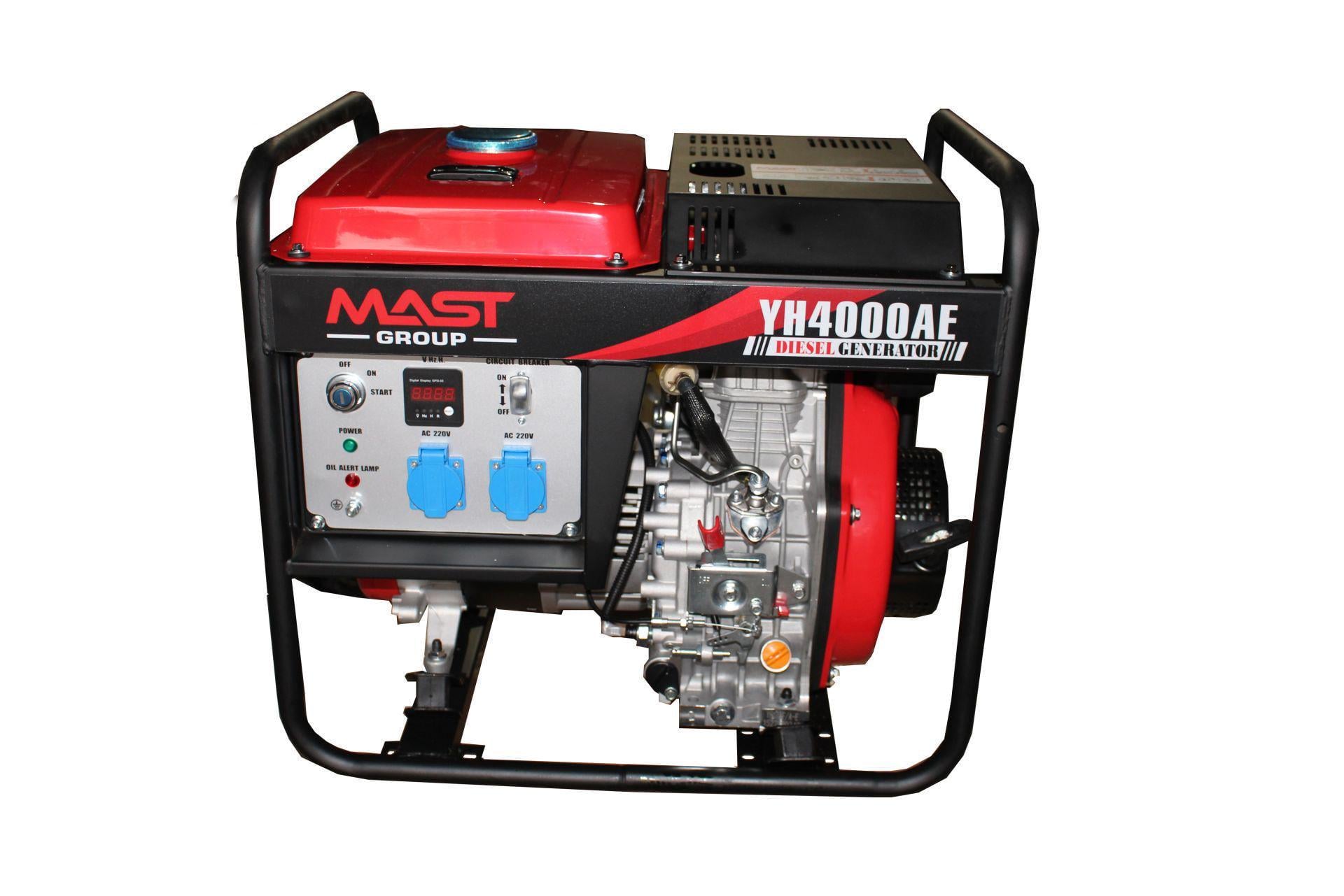 Генератор дизельний MAST GROUP YH4000AE (37178)