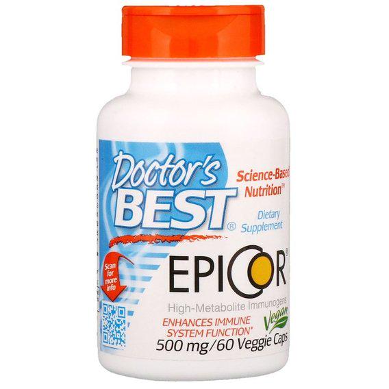 Епікор Doctor's Best Epicor 500 мг 60 Veg Caps (DRB-00177)