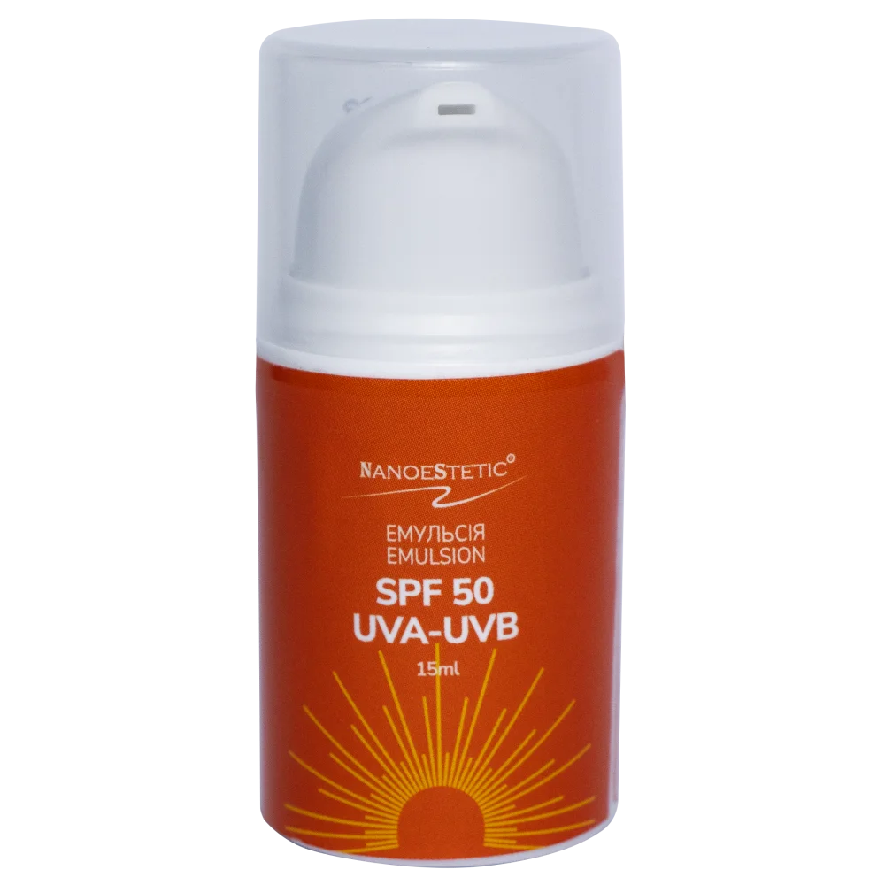 Солнцезащитная эмульсия NanoeStetic SPF 50 15 мл