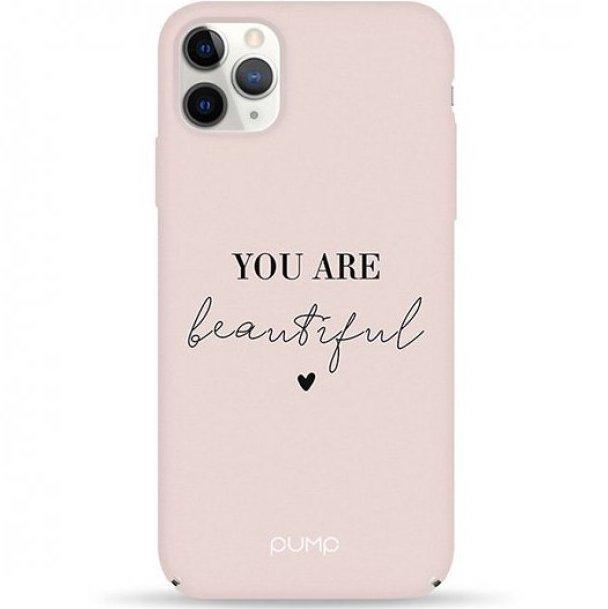 Чехол накладка Pump Tender Touch Case for iPhone 11 Pro Max, You Are Beautiful (PMTT11PROMAX-13/128)