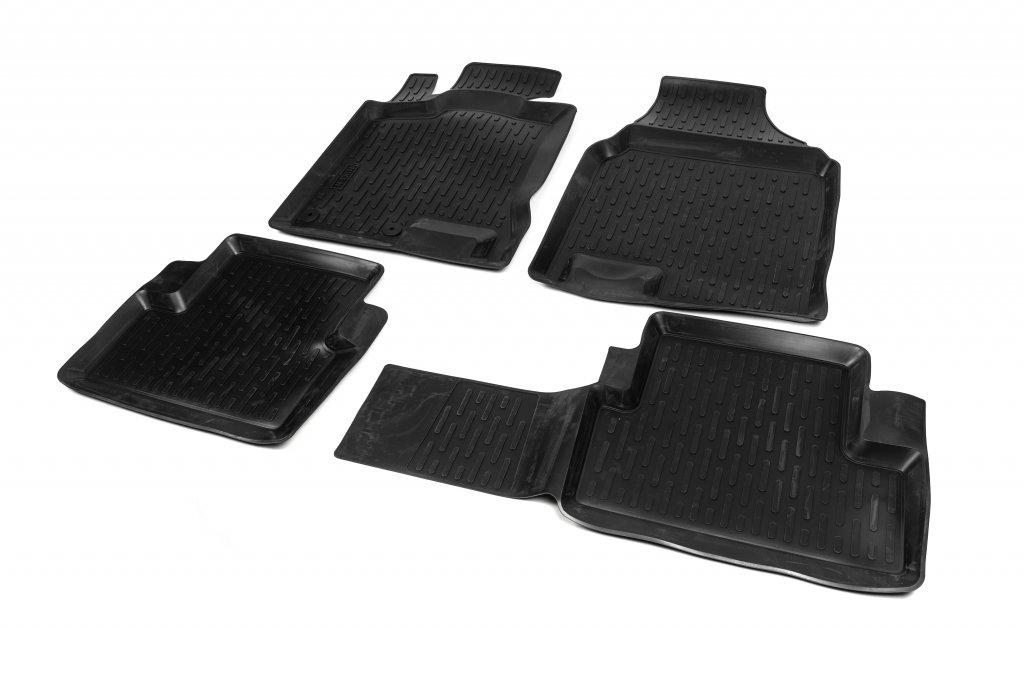 Автоковрики Niken Nissan Qashqai+2 2008-2014 4 шт. Черный (1238756205)