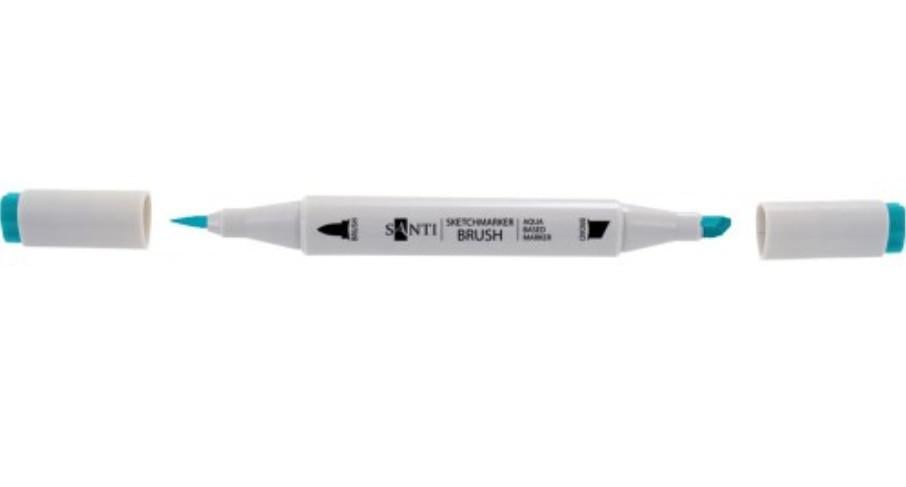 Маркер акварельный Santi sketch Ясно-голубой