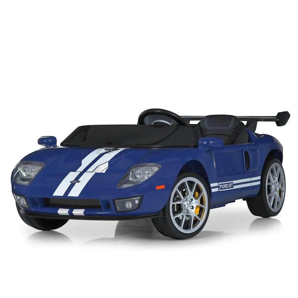 Автомобиль детский электрический Ford Bambi Racer M 6107EBLR-4 24 V двухместный с пультом управления Синий